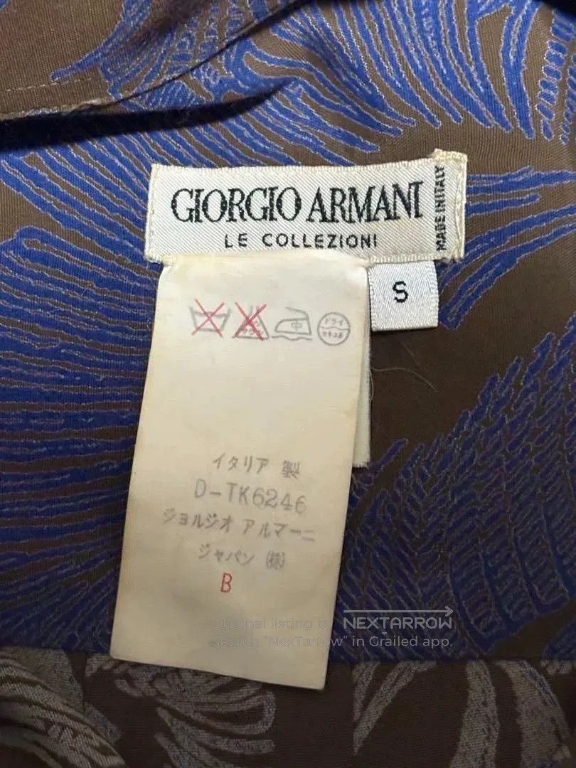 Giorgio Armani Vintage Giorgio Armani 90s Baroque Shirt. Size US S / EU 44-46 / 1 - 6 Thumbnail