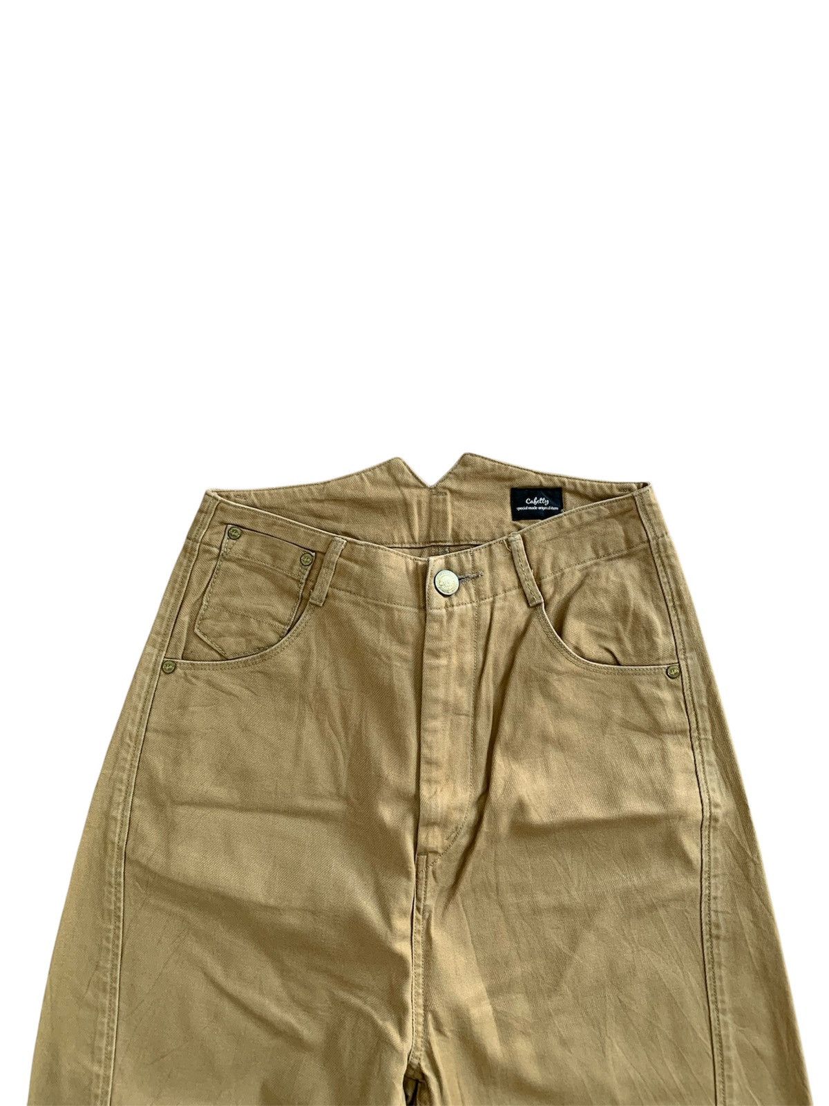 Japanese Brand Cafetty Japan Gentleman Buckle Back Trousers Size US 30 / EU 46 - 3 Thumbnail