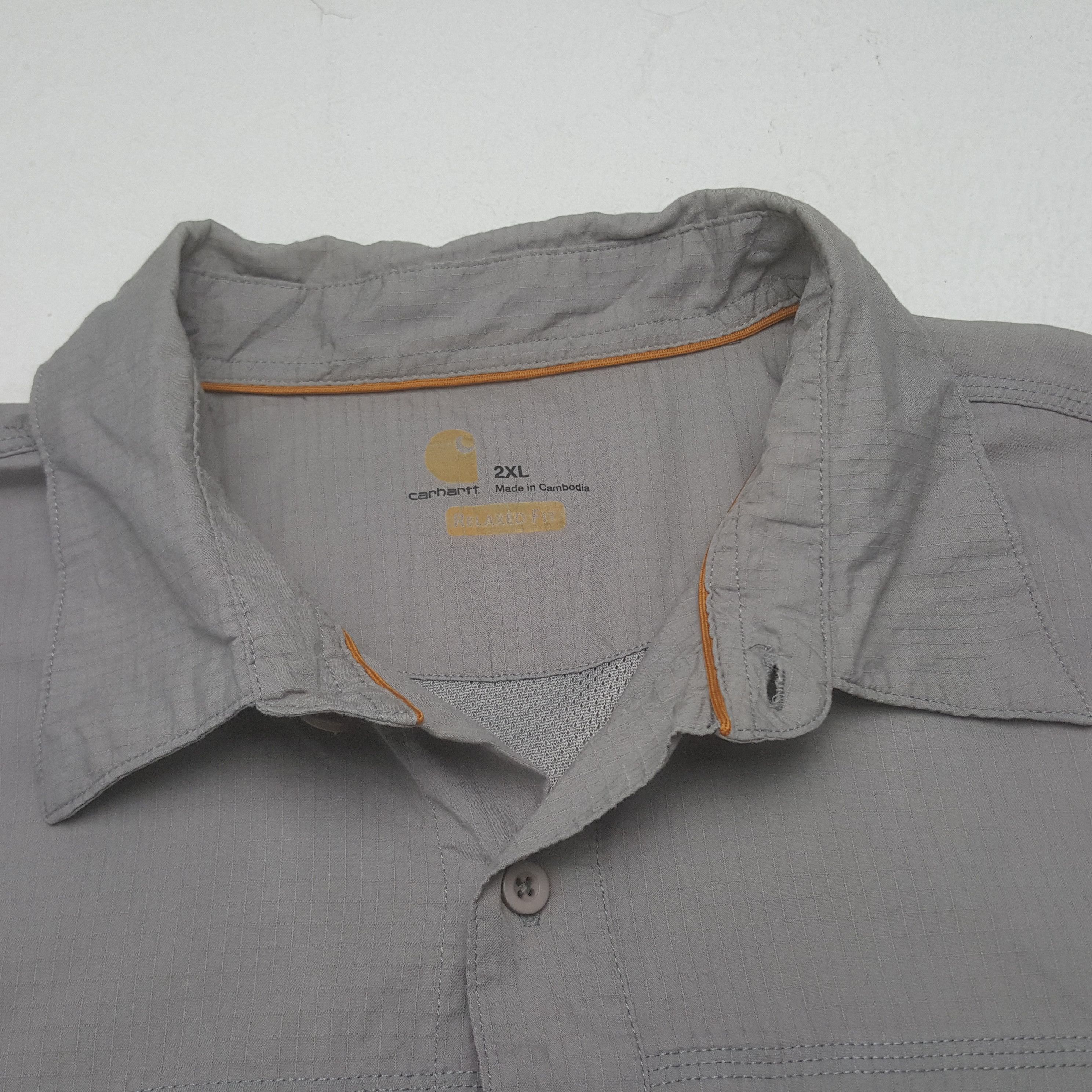 Carhartt × Vintage Vintage Carhartt Shirt Button Up Size US XXL / EU 58 / 5 - 5 Thumbnail