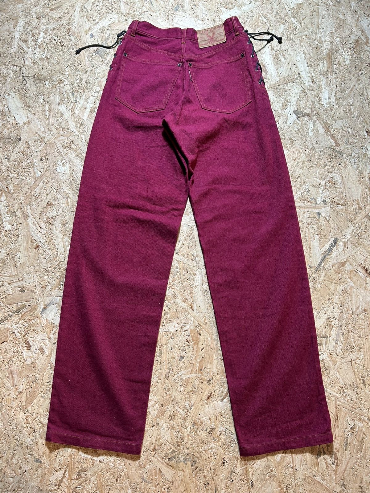 Harley Davidson Vintage Harley Davidson Wide Pants Size US 26 / EU 42 - 7 Thumbnail