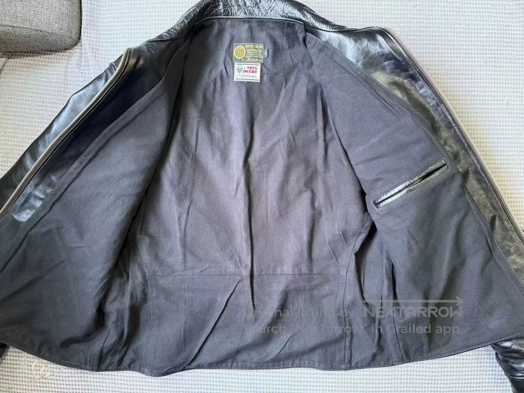 TOYS McCOY Toys McCoy 1930 Leather Jacket. Size US S / EU 44-46 / 1 - 3 Thumbnail