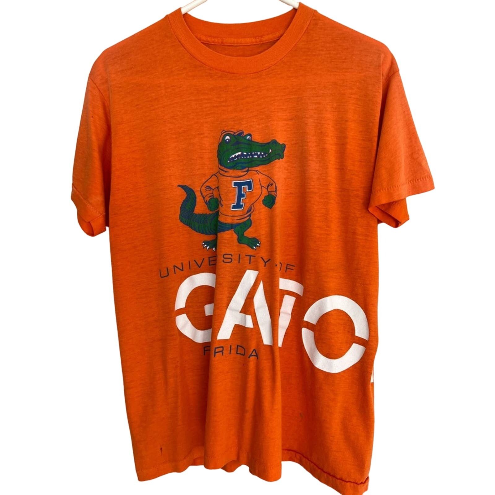 Vintage '84 Florida Gators AOP SINGLE STITCH SOFT SHIRT RARE
