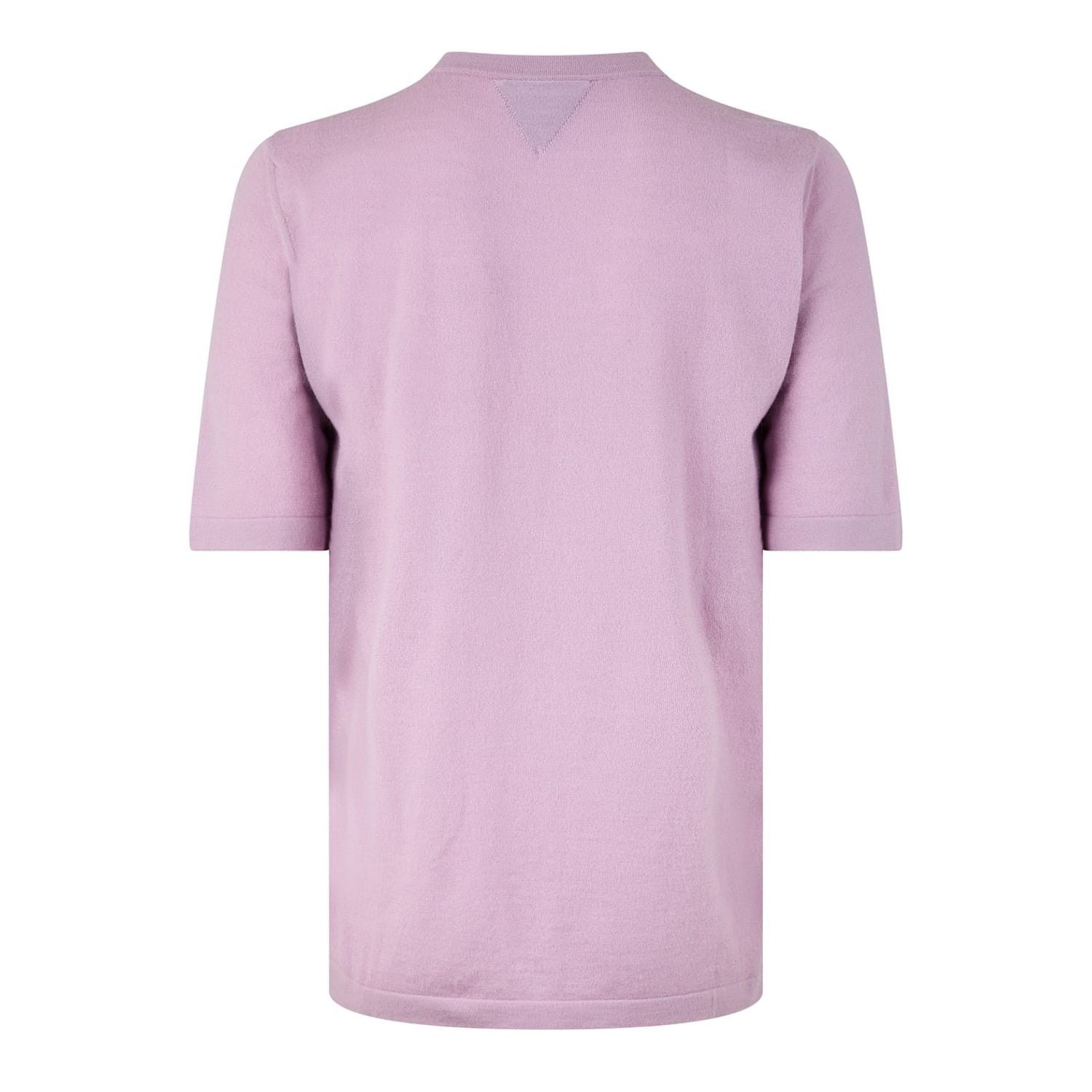 Bottega Veneta Bottega Veneta Crew Neck Regular Fit T-Shirt in Purple Size S / US 4 / IT 40 - 2 Thumbnail