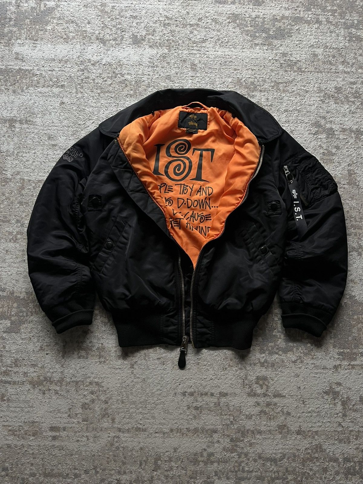 Stussy X Alpha Industries | Grailed