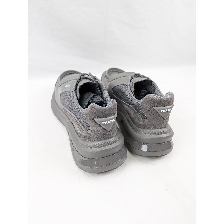Prada o1rshd1 Spaz Rois Bike Sneakers in Marmo Size US 12 / EU 45 - 17 Thumbnail