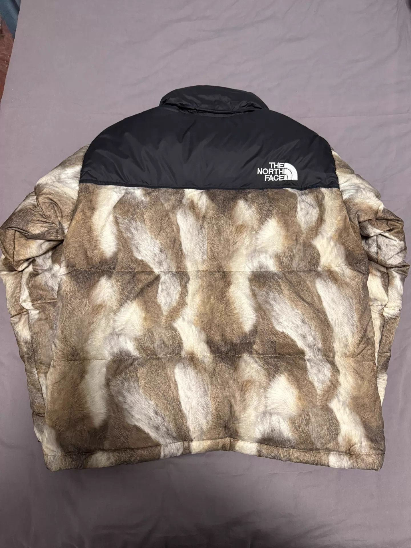 The North Face TNF Nuptse Jacket Fur Horsehair Down Mint Size US M / EU 48-50 / 2 - 6 Thumbnail