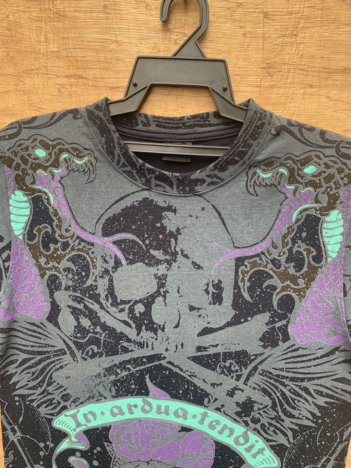 Art Comes First In.Ardua.tendit Full Print T Shirt Size US M / EU 48-50 / 2 - 9 Thumbnail