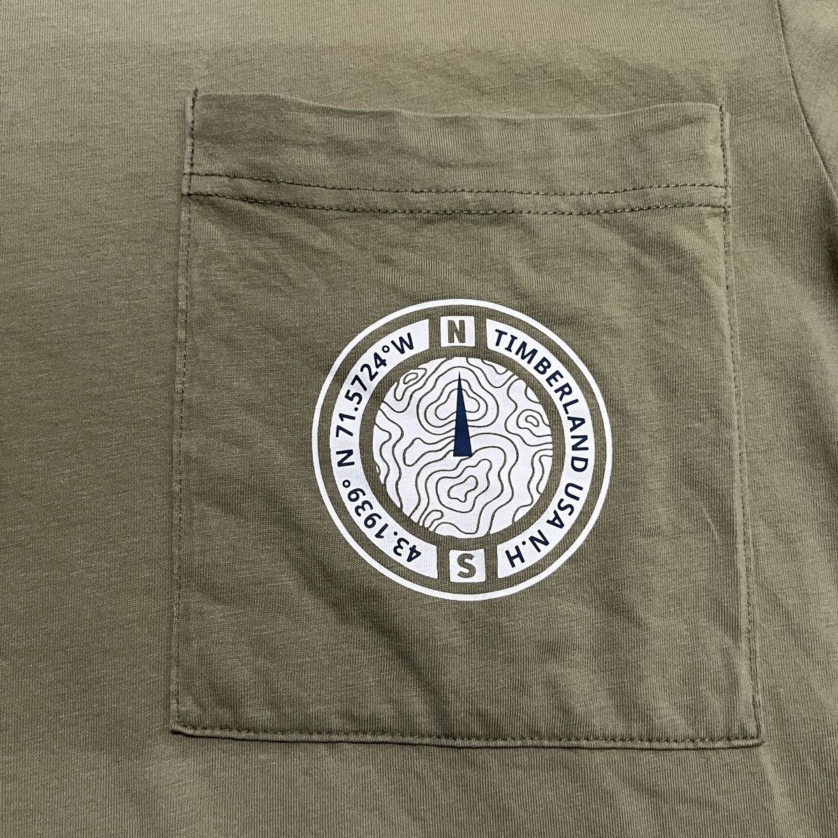 Timberland Timberland USA Pocket T Shirt Size US L / EU 52-54 / 3 - 3 Thumbnail