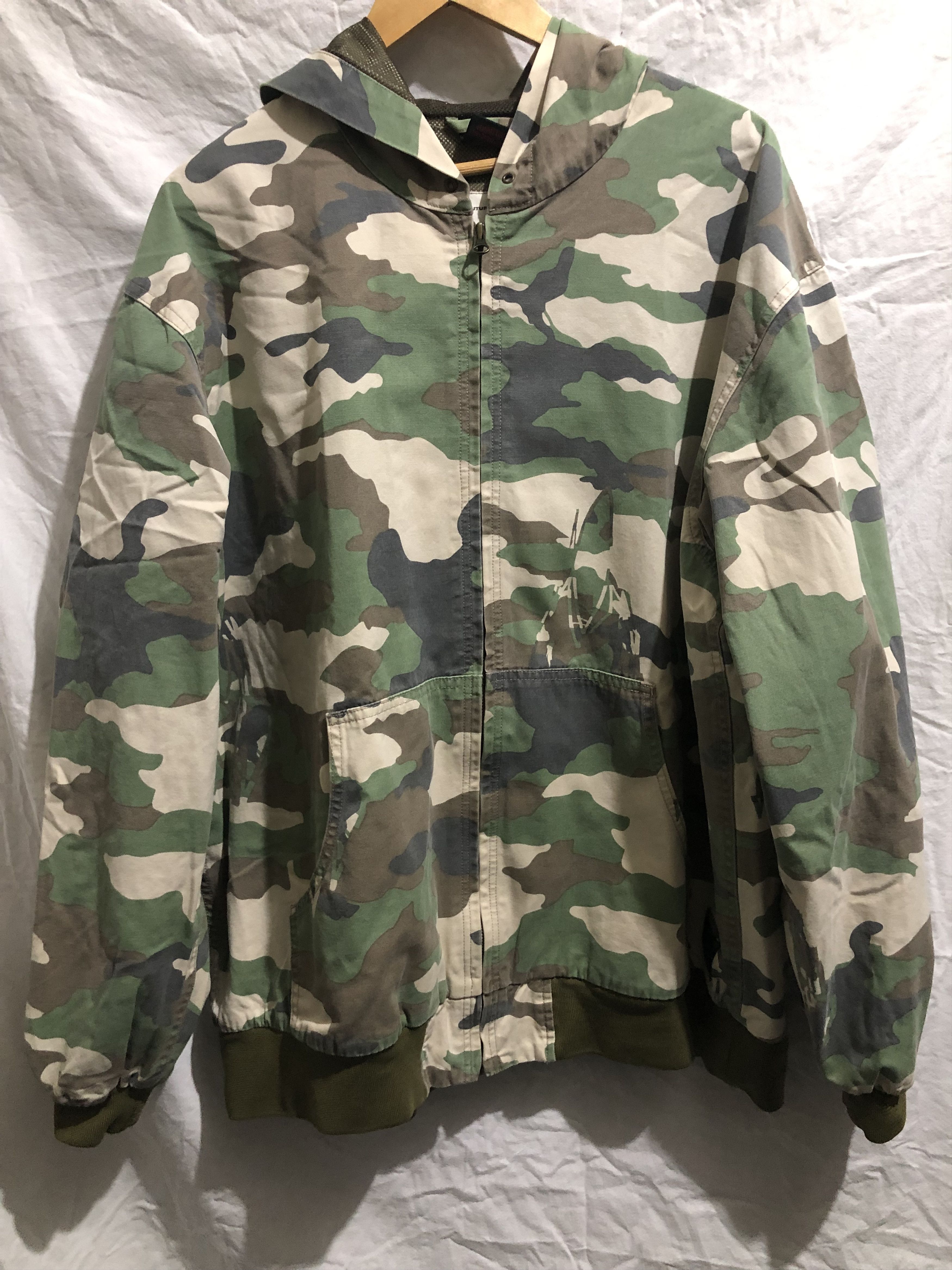 image of Futura Hoodie 2000 Jacket Laboratories Recon Bape Subware in Green, Men's (Size XL)