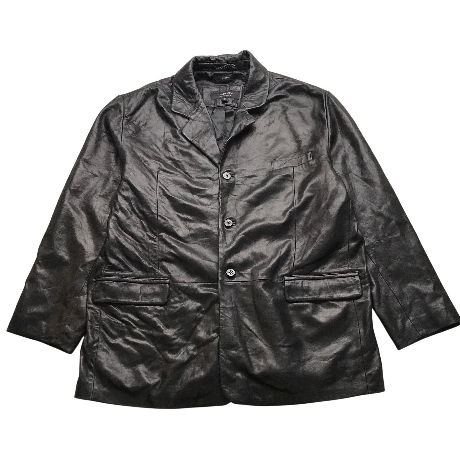 Liz Claiborne Claiborne Outerwear Lambskin Leather Jacket Women 1X Button Size XL / US 12-14 / IT 48-50 - 1 Thumbnail