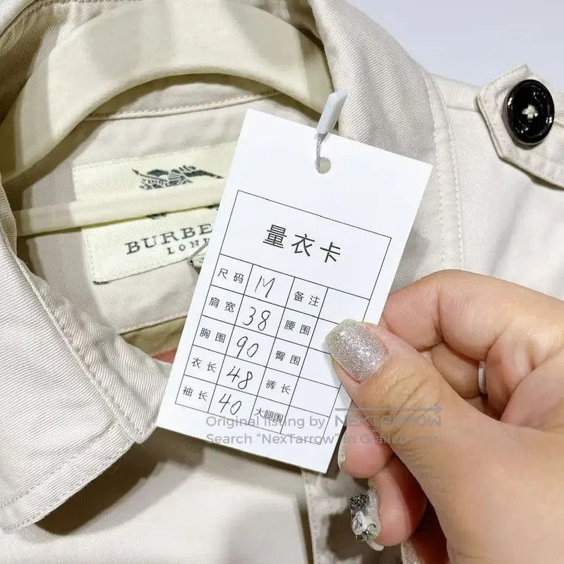 Burberry Burberry Women's Short Cotton Trench Coat. Size M / US 6-8 / IT 42-44 - 9 Thumbnail