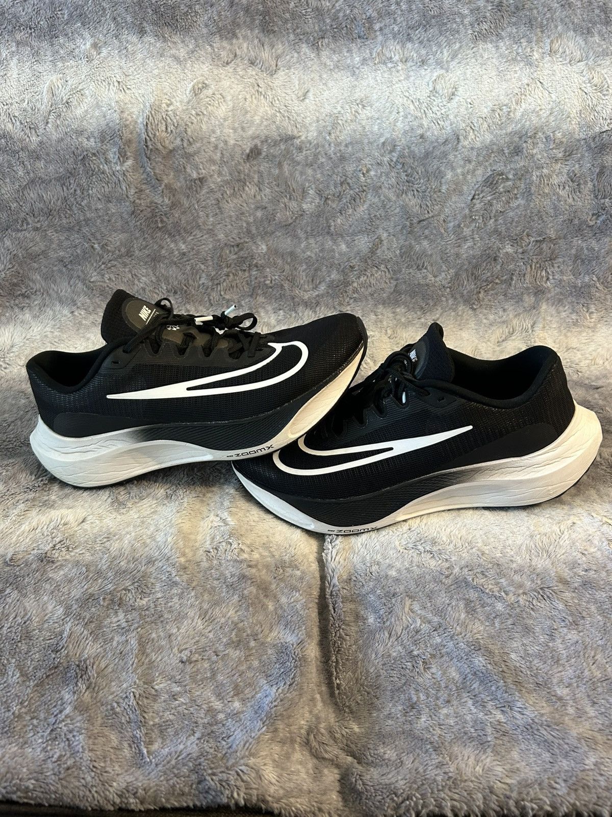 Nike Zoom Fly Black White Size 13 Euc
