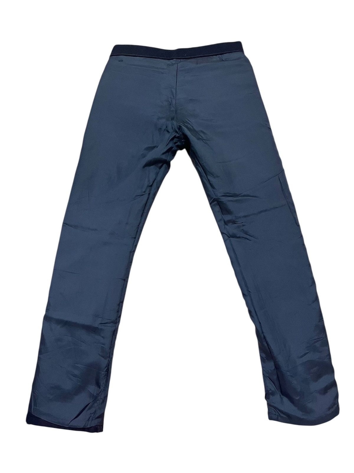 Helmut Lang Vtg Helmut Lang Archieve 1997 Red Rubber Stripe Wool Jeans Size US 31 - 8 Thumbnail