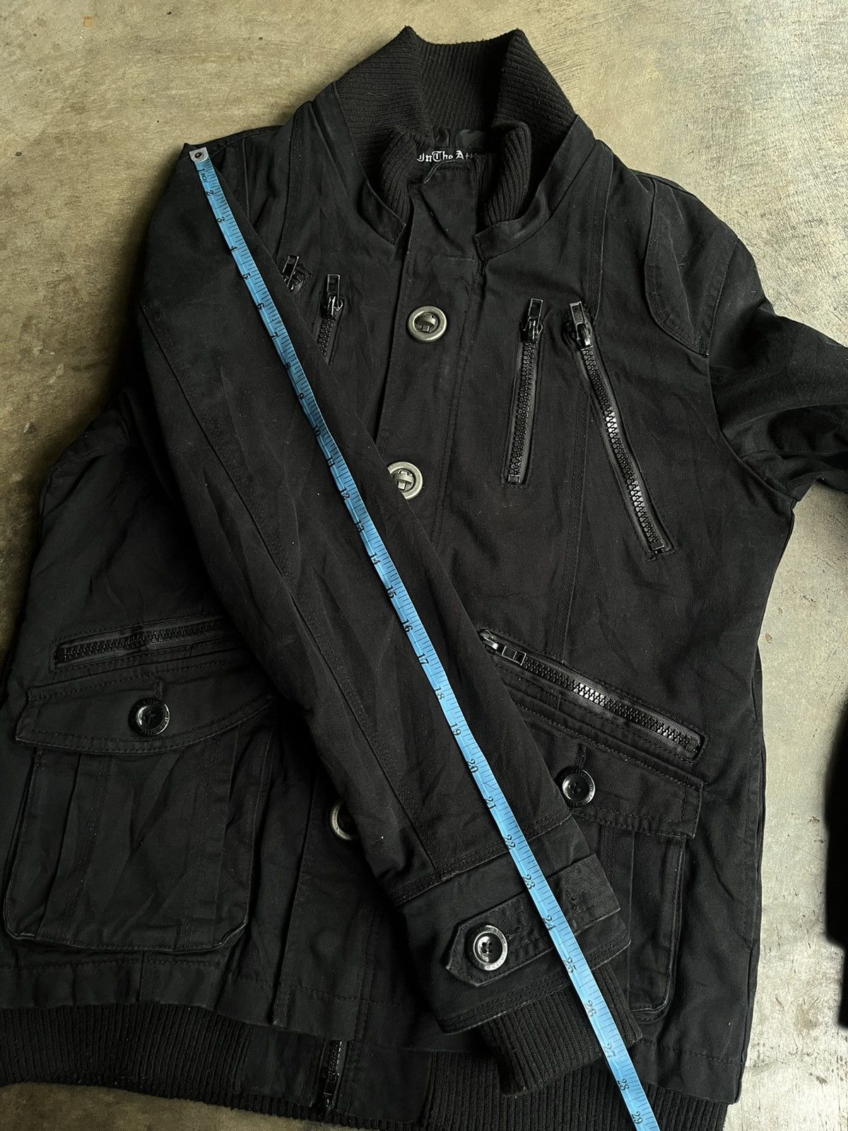 In The Attic Japanese In The Attic Military Zipp Bondage Jacket Tactical Size US L / EU 52-54 / 3 - 11 Thumbnail
