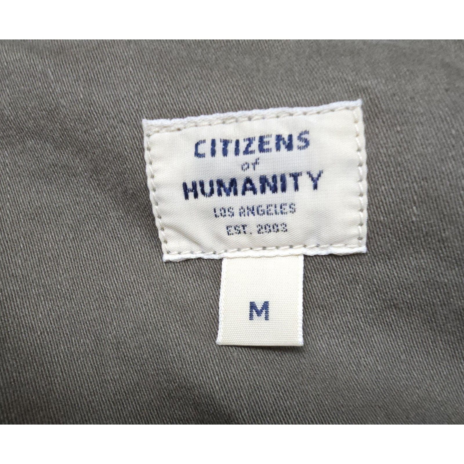 Citizens Of Humanity Citizens of Humanity Womens Military Green Distressed Jacket Size M / US 6-8 / IT 42-44 - 5 Thumbnail