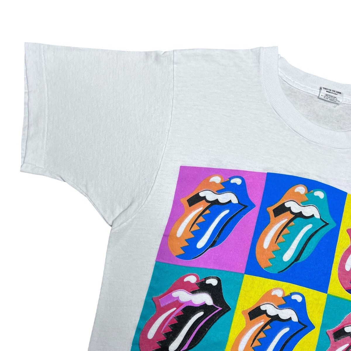 Band Tees Vintage 1989 The Rolling Stones Steel Wheels Tour Band Tee Size US M / EU 48-50 / 2 - 6 Thumbnail