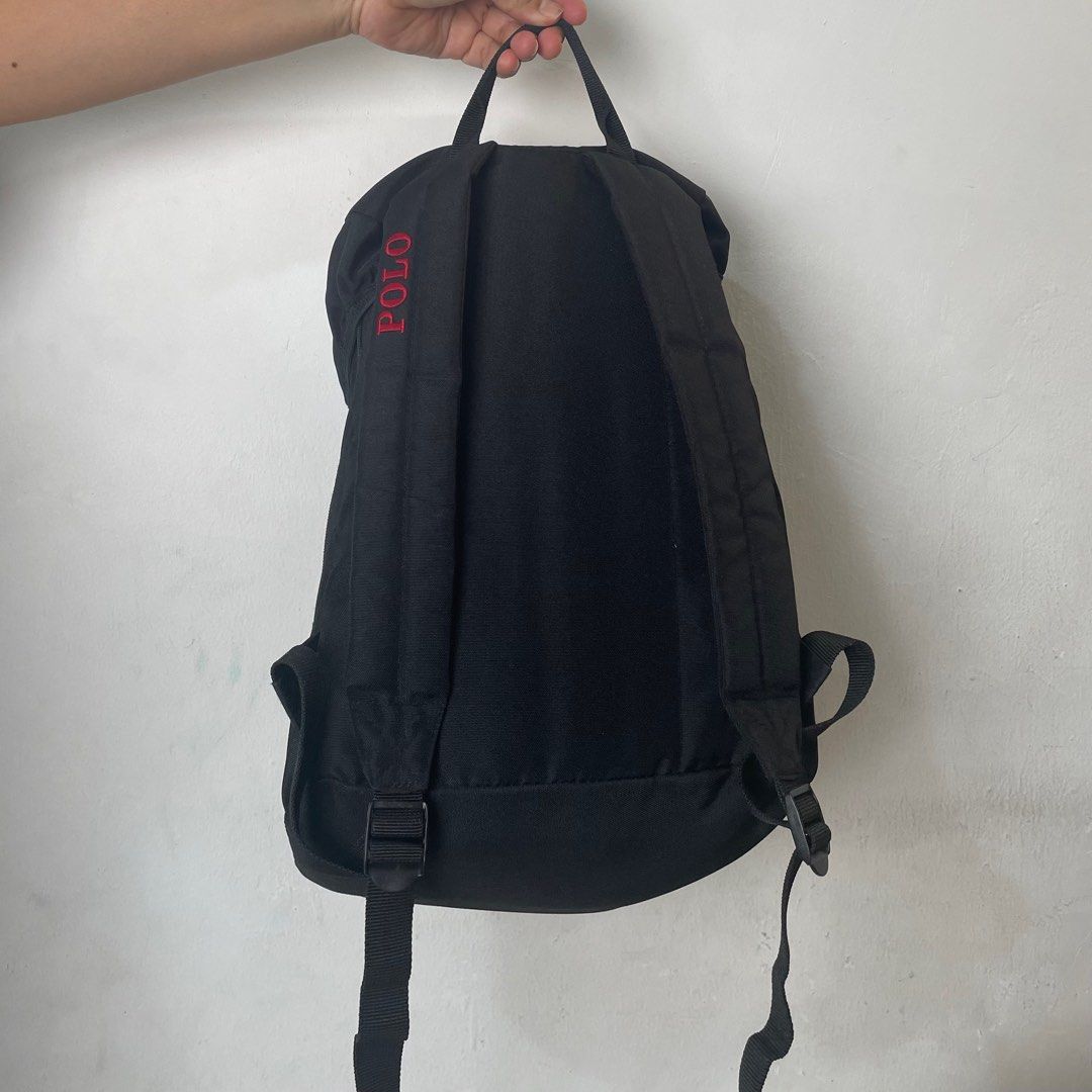 Polo Ralph Lauren Polo Ralph Lauren PRL Small Backpack Bag in Black Size ONE SIZE - 5 Thumbnail