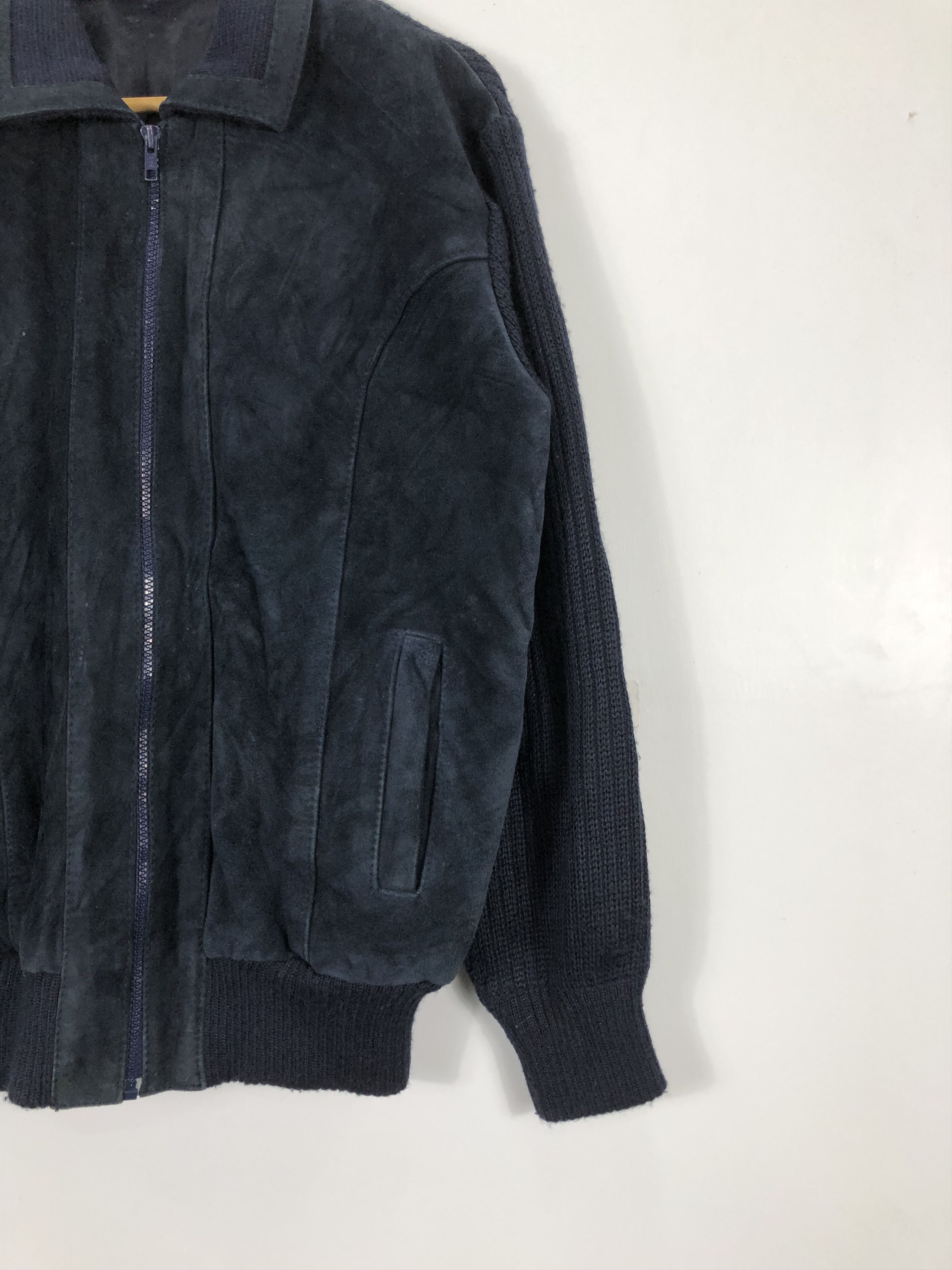 Japanese Brand Vintage Takashimaya Velvet Zipper Up Jacket JA0101 Size US L / EU 52-54 / 3 - 9 Thumbnail