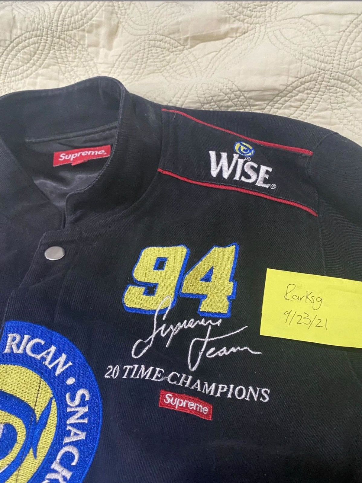 Supreme Supreme Wise Racing Jacket FW13 Size US M / EU 48-50 / 2 - 2 Thumbnail