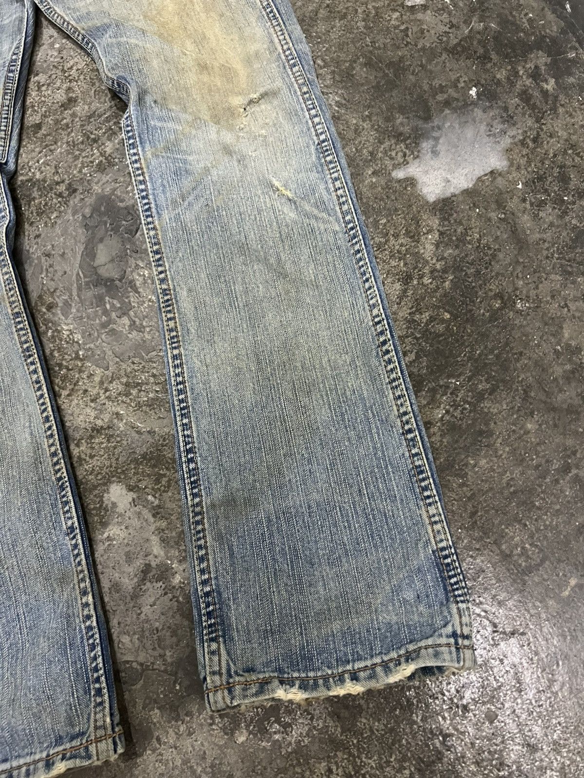 If Six Was Nine LIBERTO DISTRESSED FADED JEAN Size US 32 / EU 48 - 4 Thumbnail