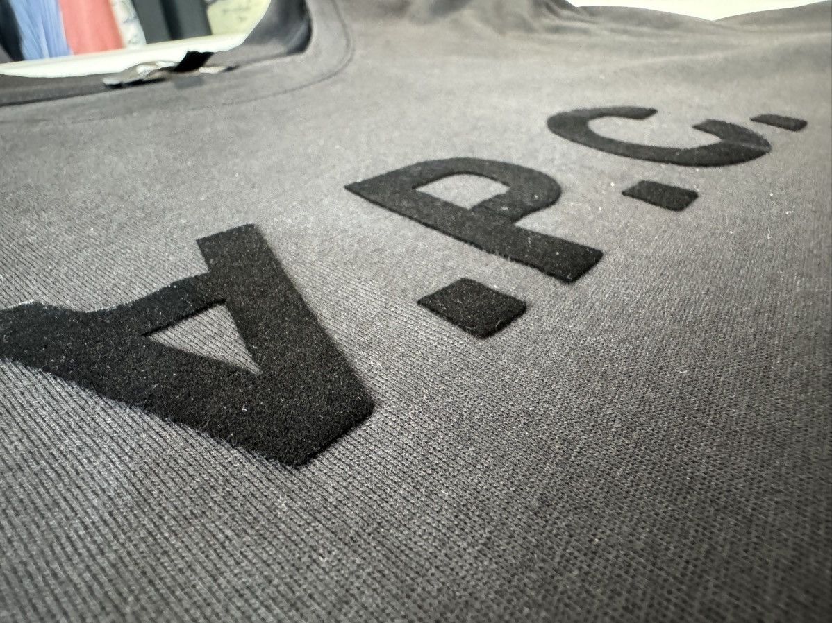 A.P.C. A.P.C. Standard Grand VPC Logo-Flocked Organic Cotton Mono Size US XXL / EU 58 / 5 - 2 Thumbnail