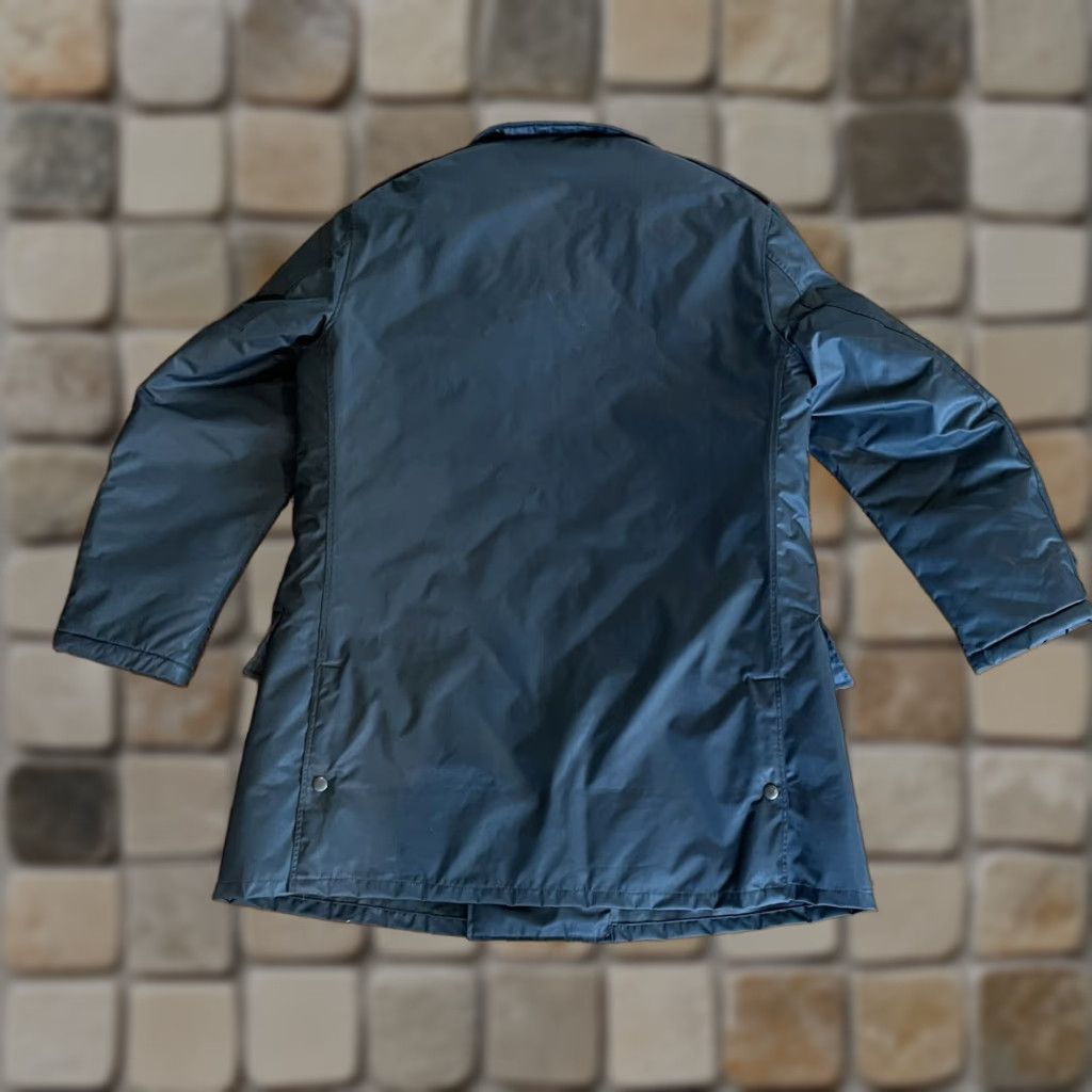 Vintage VINTAGE Blauer Nylolite Police Navy Blue Coat Jacket Gold Buttons Mens Sz 42R Size US XS / EU 42 / 0 - 1 Thumbnail