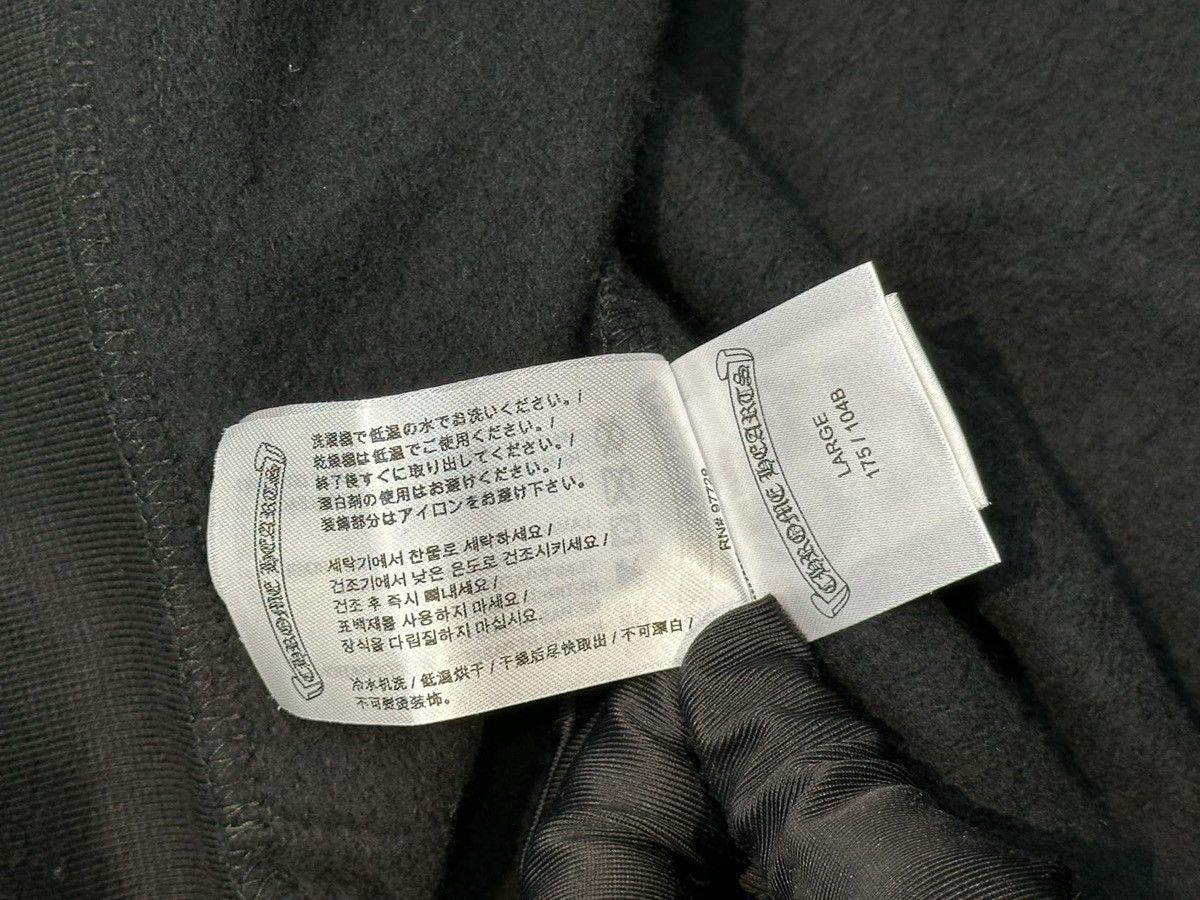 Chrome Hearts CHROME HEARTS Vertical Logo Glitter Zip Hoodie black Size US L / EU 52-54 / 3 - 11 Thumbnail