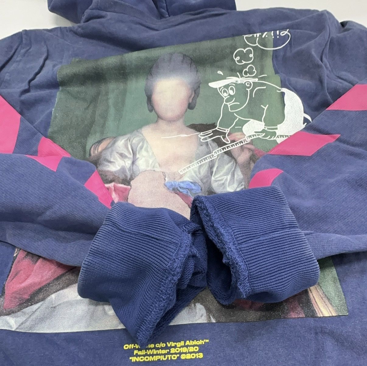 Off-White OFF-WHITE Diag Mariana Hooded T-Shirt Size US M / EU 48-50 / 2 - 8 Thumbnail