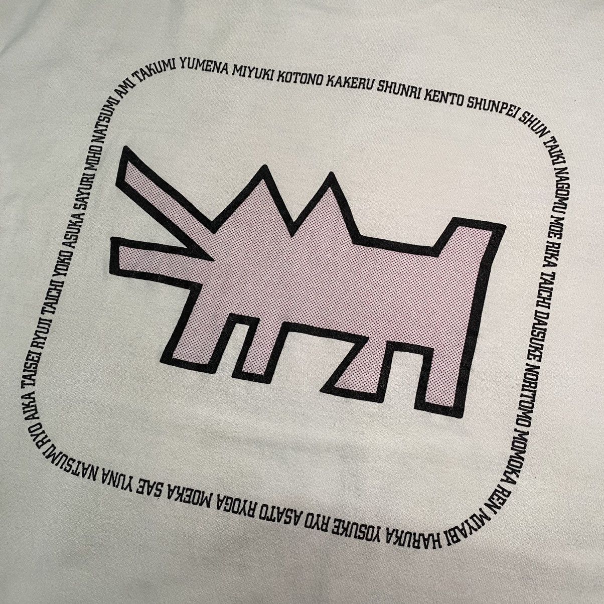 Jean-Michel Basquiat × Keith Haring RARE! Keith Haring x Jean-Michel Basquiat Art T Shirt Size US L / EU 52-54 / 3 - 9 Thumbnail
