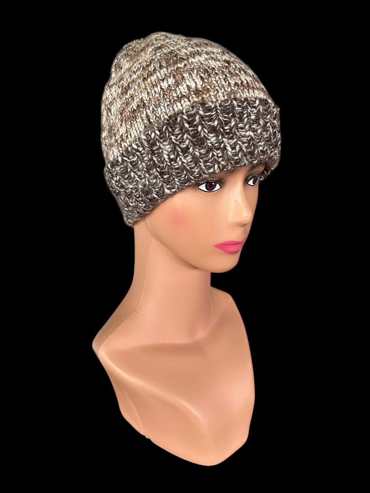 Japanese Brand × Kapital × Vintage Crochet Knitted Rare Beanie Hats Size ONE SIZE - 2 Thumbnail
