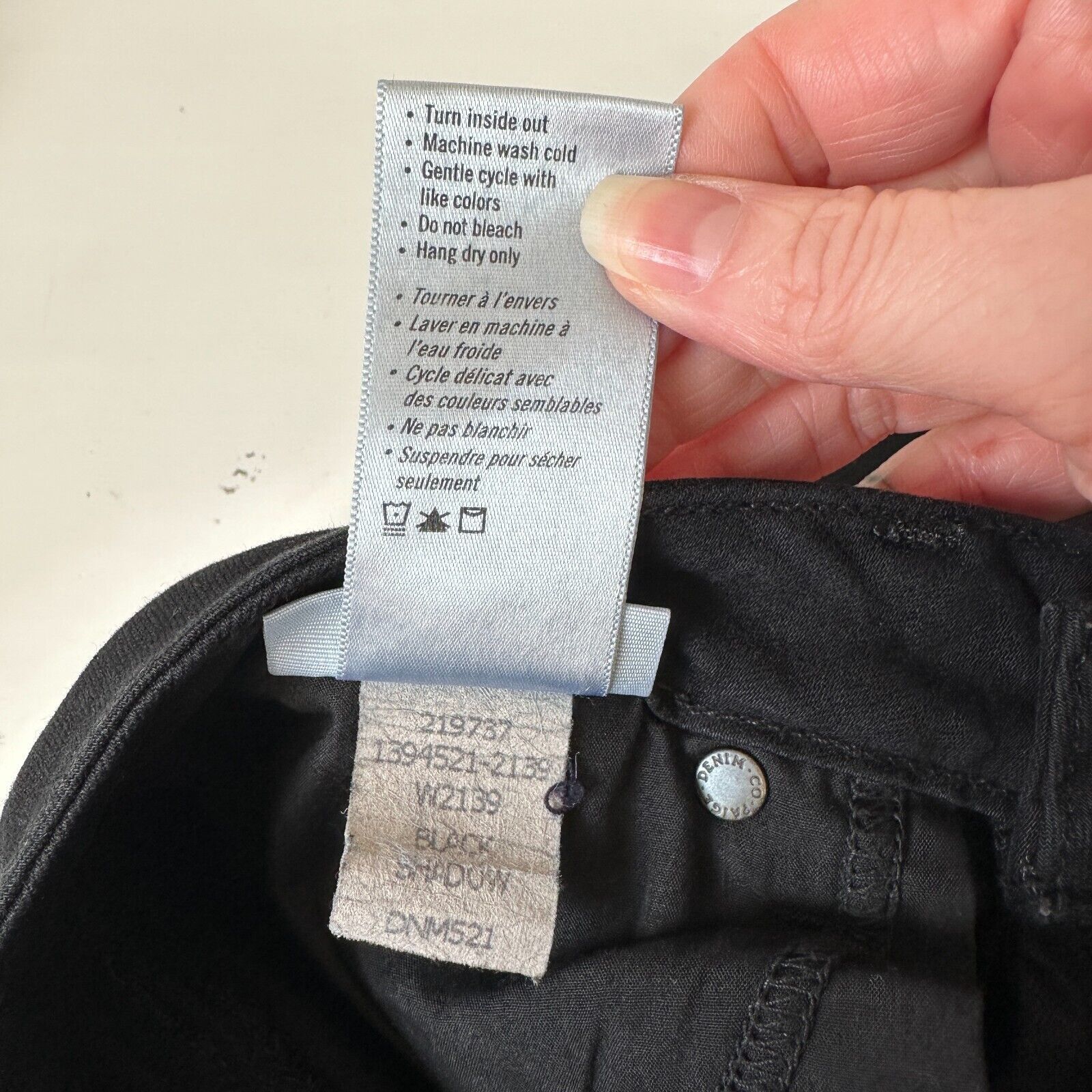 Paige Paige Black Shadow Verdugo Ultra Skinny Jeans 5 Pocket 27 Size 27" / US 4 / IT 40 - 8 Thumbnail