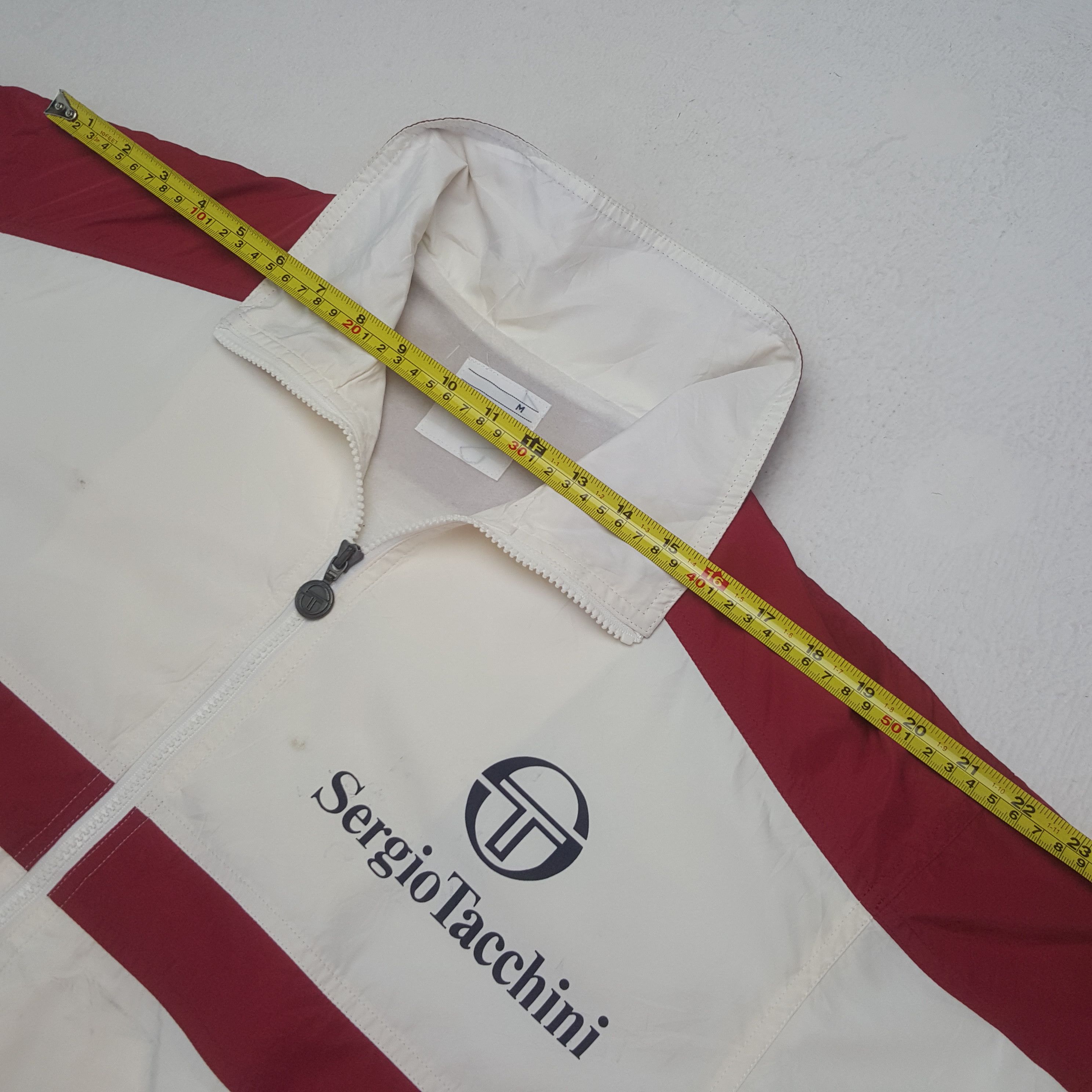 Sergio Tacchini Vintage Sergio Tacchini Tennis Sport Windbreaker Jacket RR27 Size US L / EU 52-54 / 3 - 5 Thumbnail