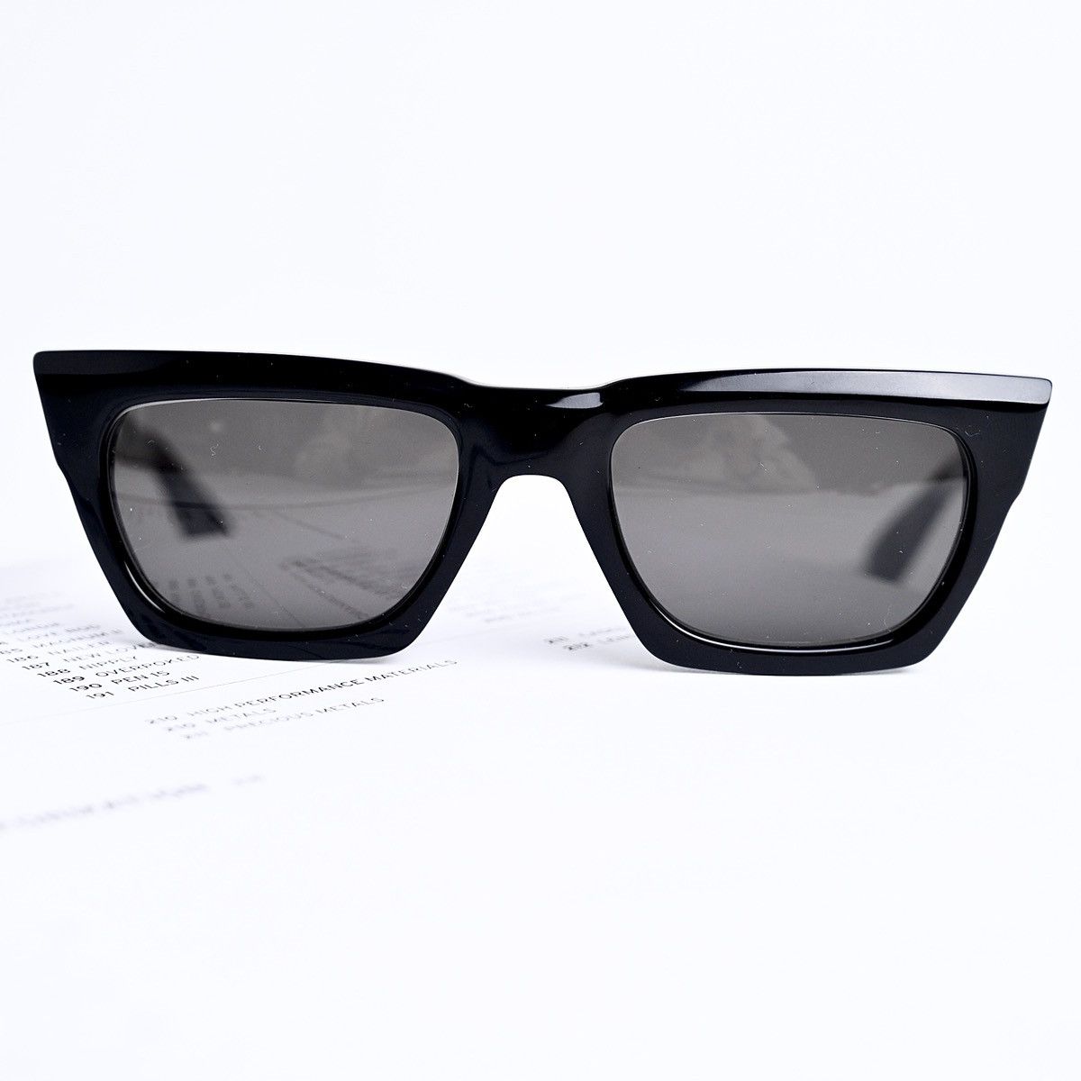 Chrome Hearts CHROME HEARTS CLITERALLY BLACK/SHINY SILVER SUNGLASSES Size ONE SIZE - 9 Thumbnail