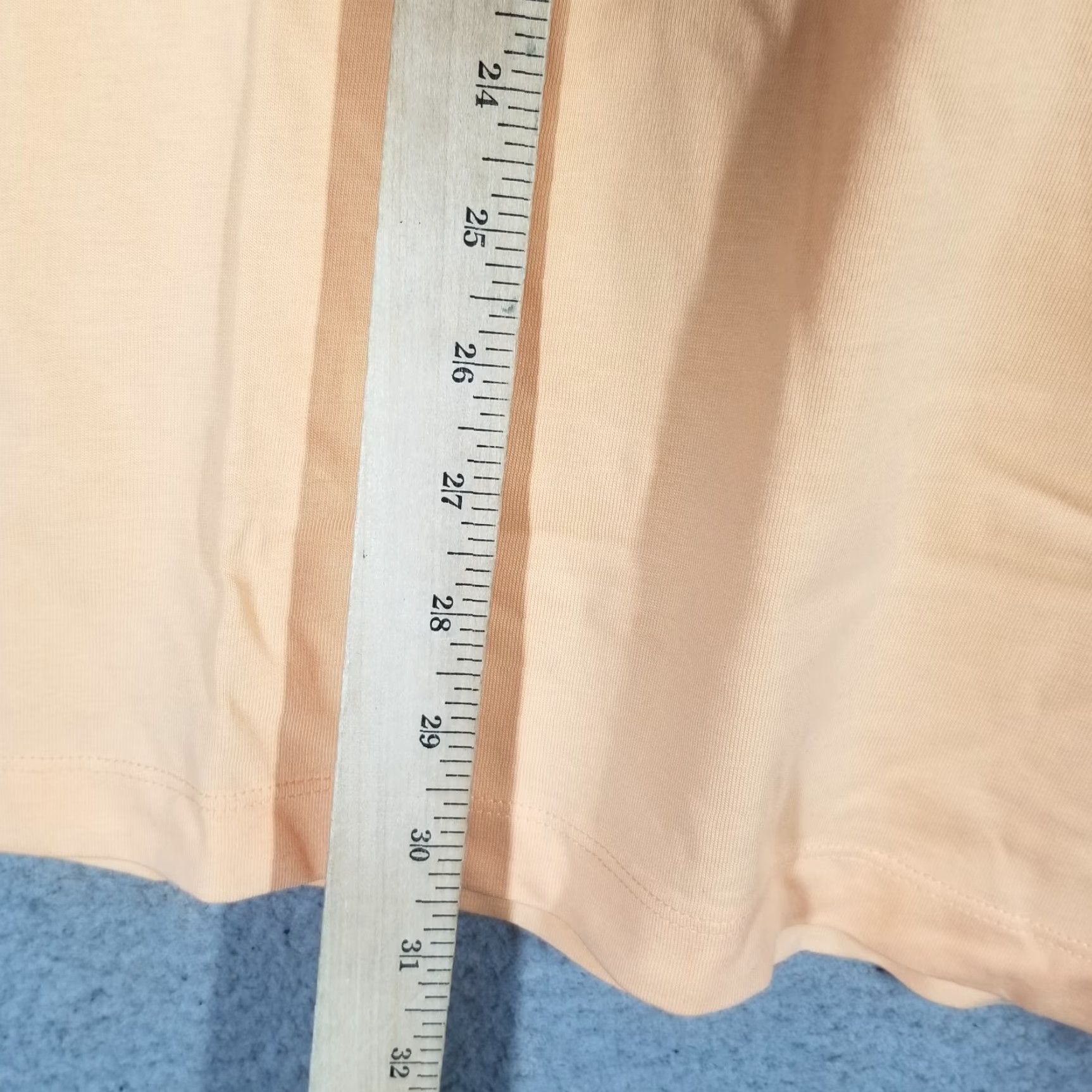 Nike VINTAGE Nike Air Jordan Long Sleeve T-Shirt Adult Large Peach Neon Activewear Mens Size US L / EU 52-54 / 3 - 4 Thumbnail