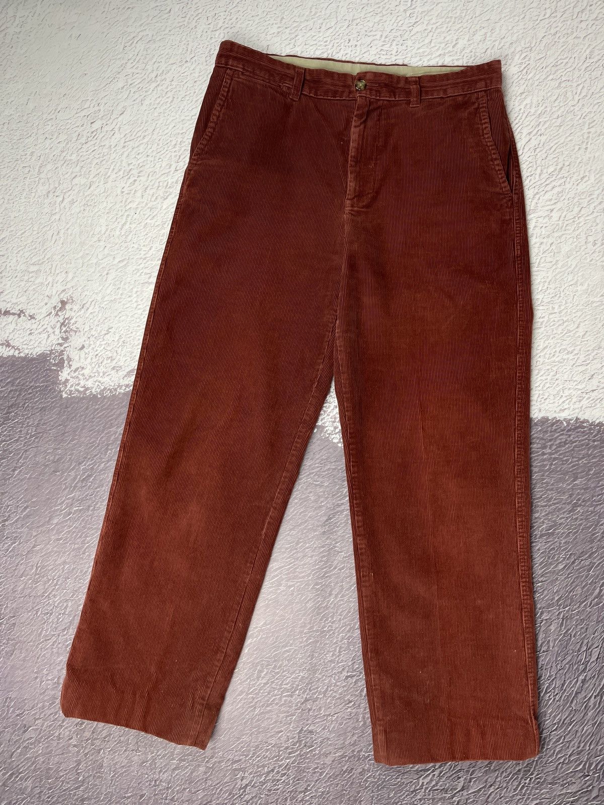 L.L. Bean L.L. Bean vintage corduroy burgundy casual pants Size US 34 / EU 50 - 3 Thumbnail