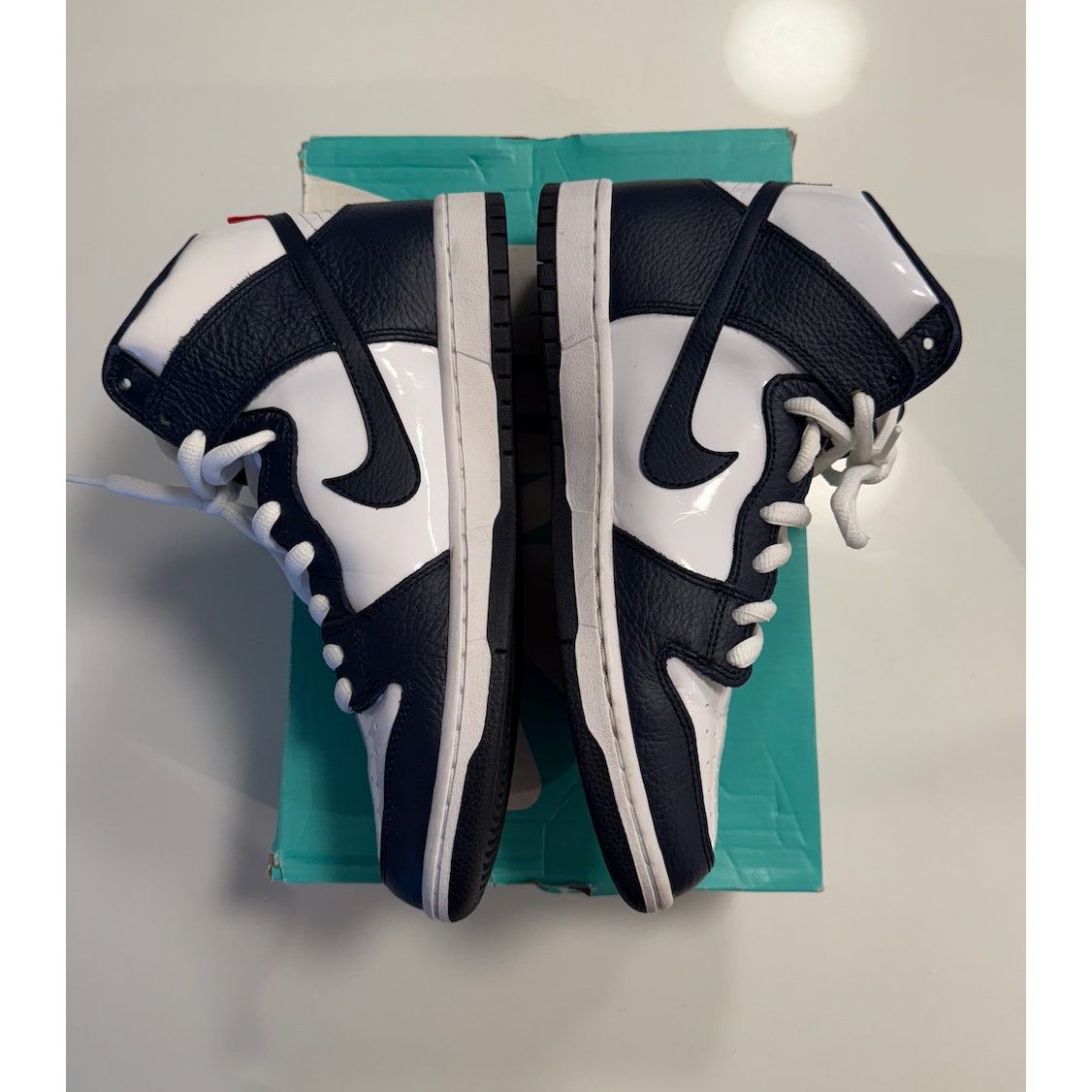 Nike Nike SB Dunk High Pro Obsidian-White 854851-441 (size 10) Size US 10 / EU 43 - 5 Thumbnail
