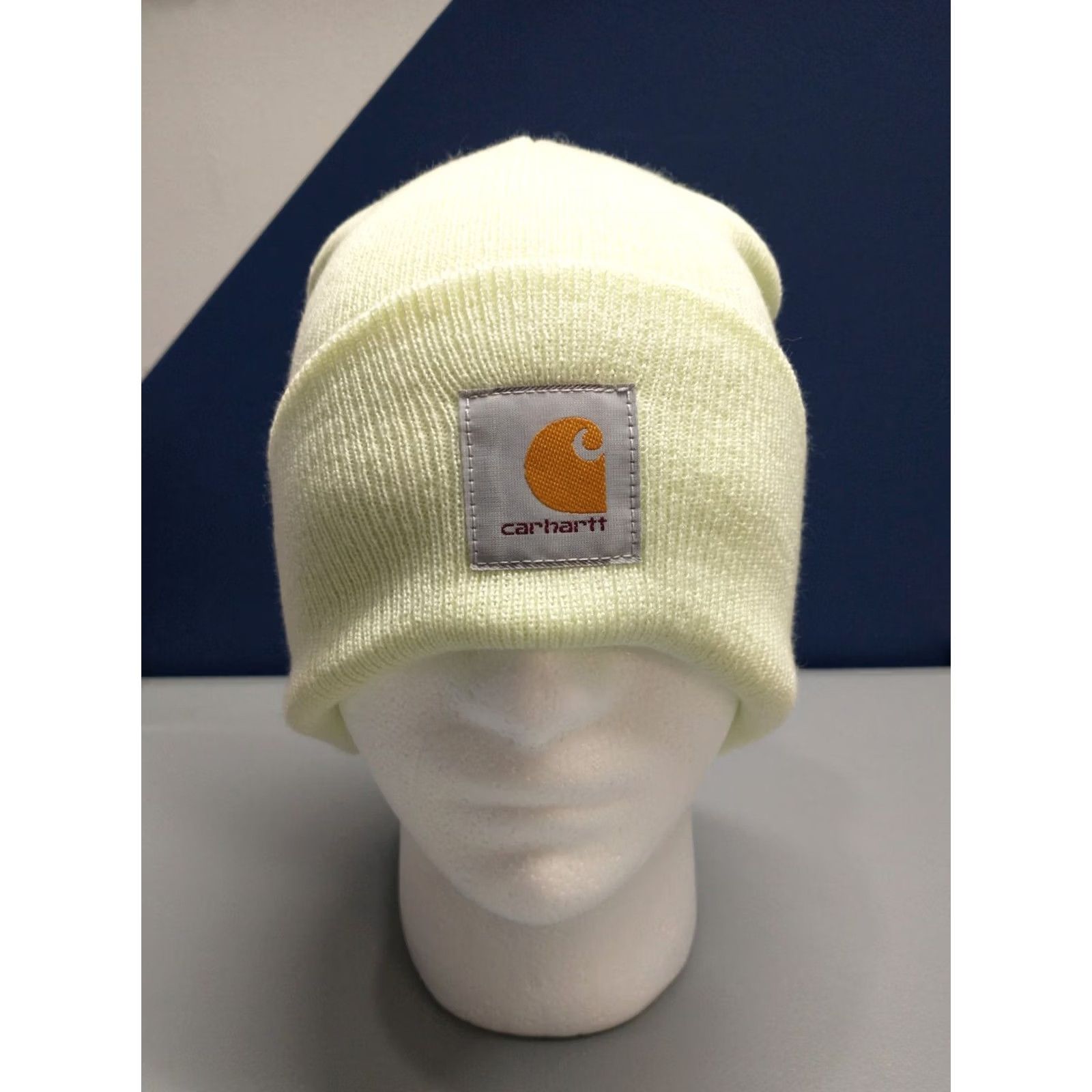 Carhartt Carhartt Beanie Mens One Size Green Acrylic Knit Ear Warmer A18GB4 Size ONE SIZE - 4 Thumbnail