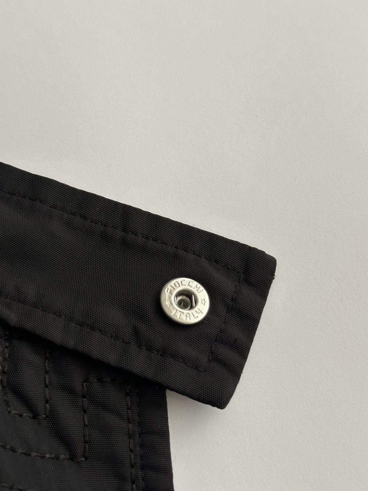 Versace Versace Mainline Nylon Leather Racer Jacket Size US L / EU 52-54 / 3 - 11 Thumbnail