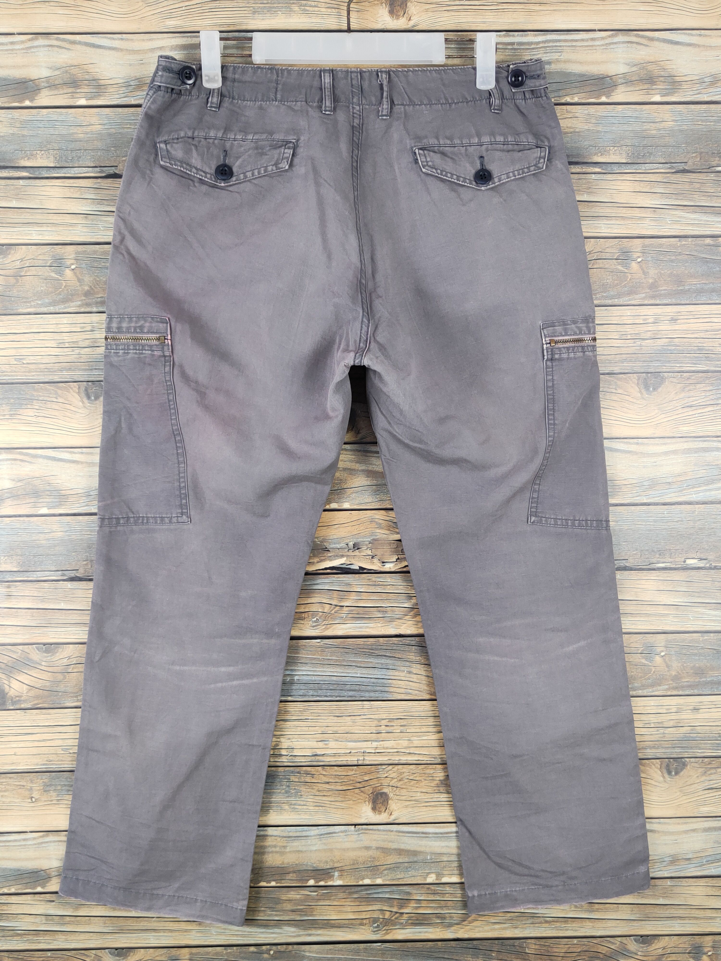 Japanese Brand On Glory Dark Gray Multipocket Tactical Cargo Pants #W1793 Size US 30 / EU 46 - 8 Thumbnail