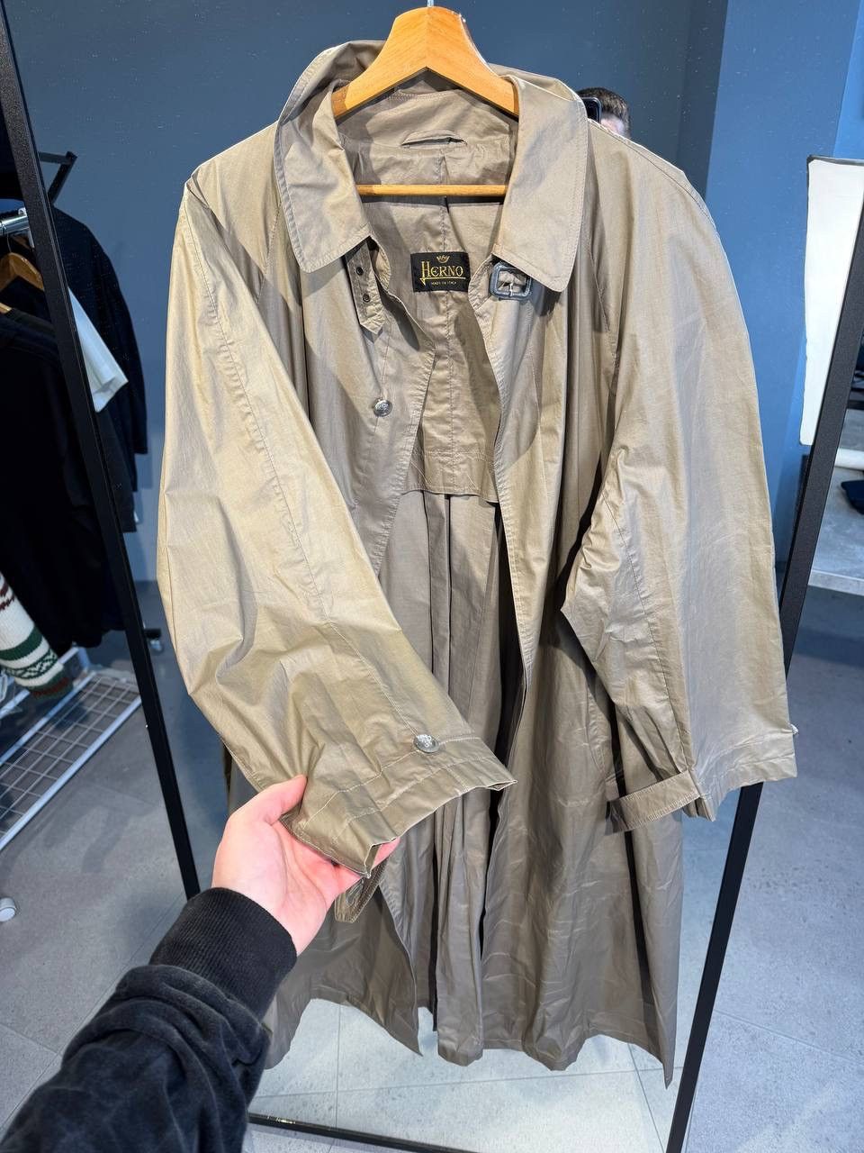 Herno herno vintage trench coat jacket size L made in italy Size US L / EU 52-54 / 3 - 10 Thumbnail