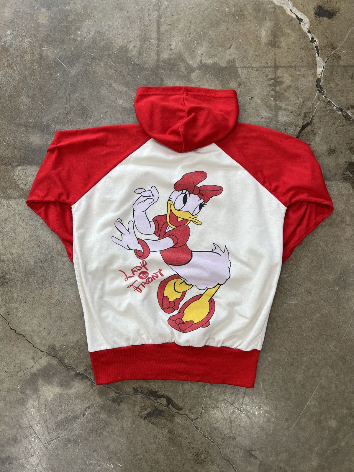 Disney × Vintage Vintage Daisy Duck Lady in Front Hoodie Large Size US L / EU 52-54 / 3 - 5 Thumbnail