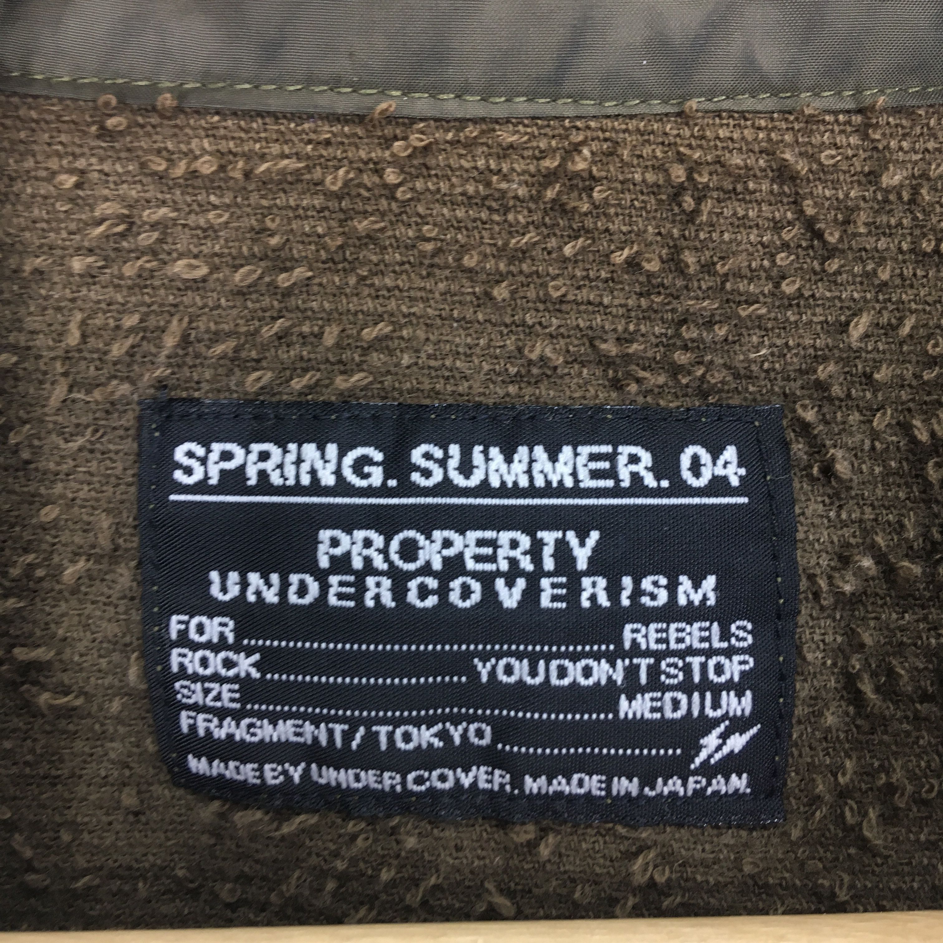 Japanese Brand × Undercover × Vintage Undercoverism For Rebels Spring Summer Japan Jun Takahashi Size US M / EU 48-50 / 2 - 9 Thumbnail