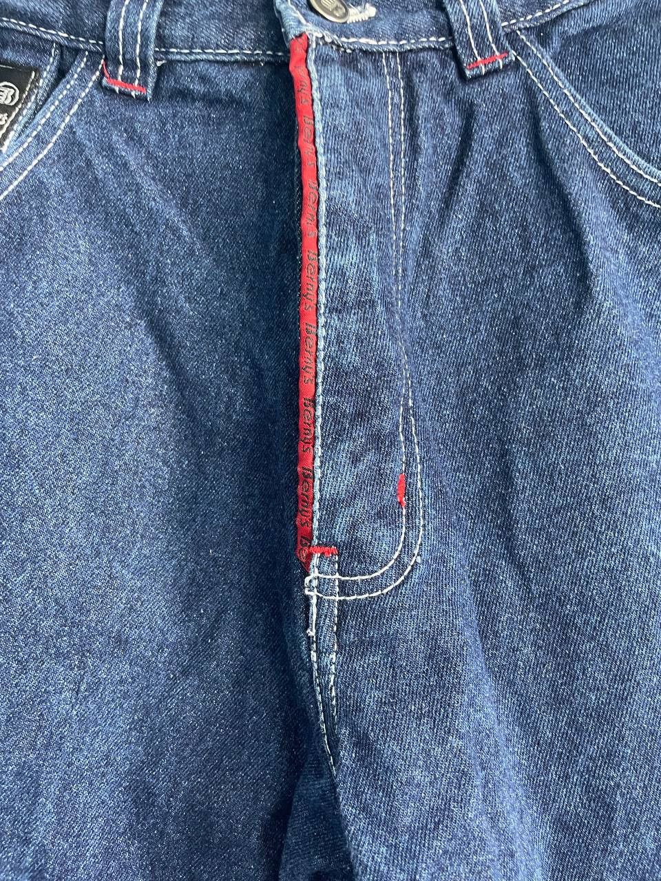 Jean × Vintage VINTAGE Y2K BAGGY BERNY FLYING B SKATER JEANS JNCO STYLE Size US 28 / EU 44 - 5 Thumbnail