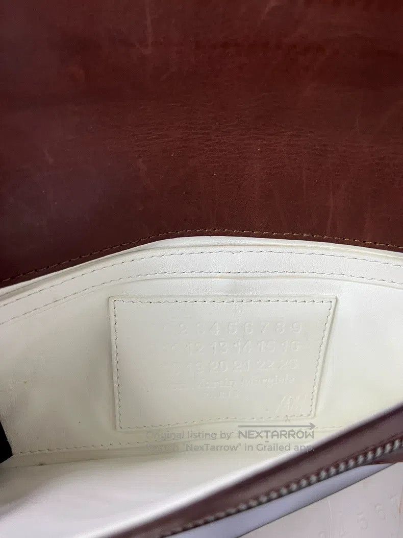 Maison Margiela Maison Margiela Maroon Glove Bag Handbag Size ONE SIZE - 6 Thumbnail