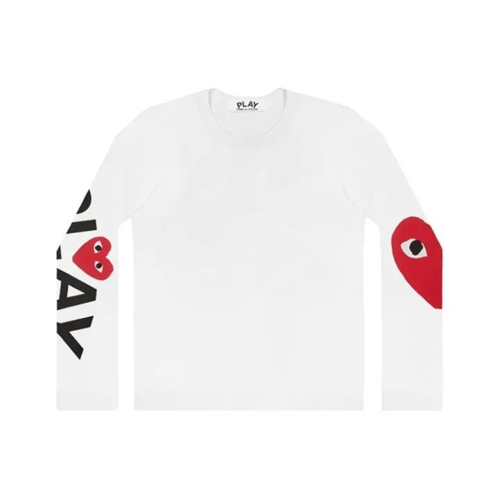 Comme des Garcons Comme des Garçons Play Long Sleeve T-Shirt 0079 Size XS / US 0-2 / IT 36-38 - 1 Thumbnail