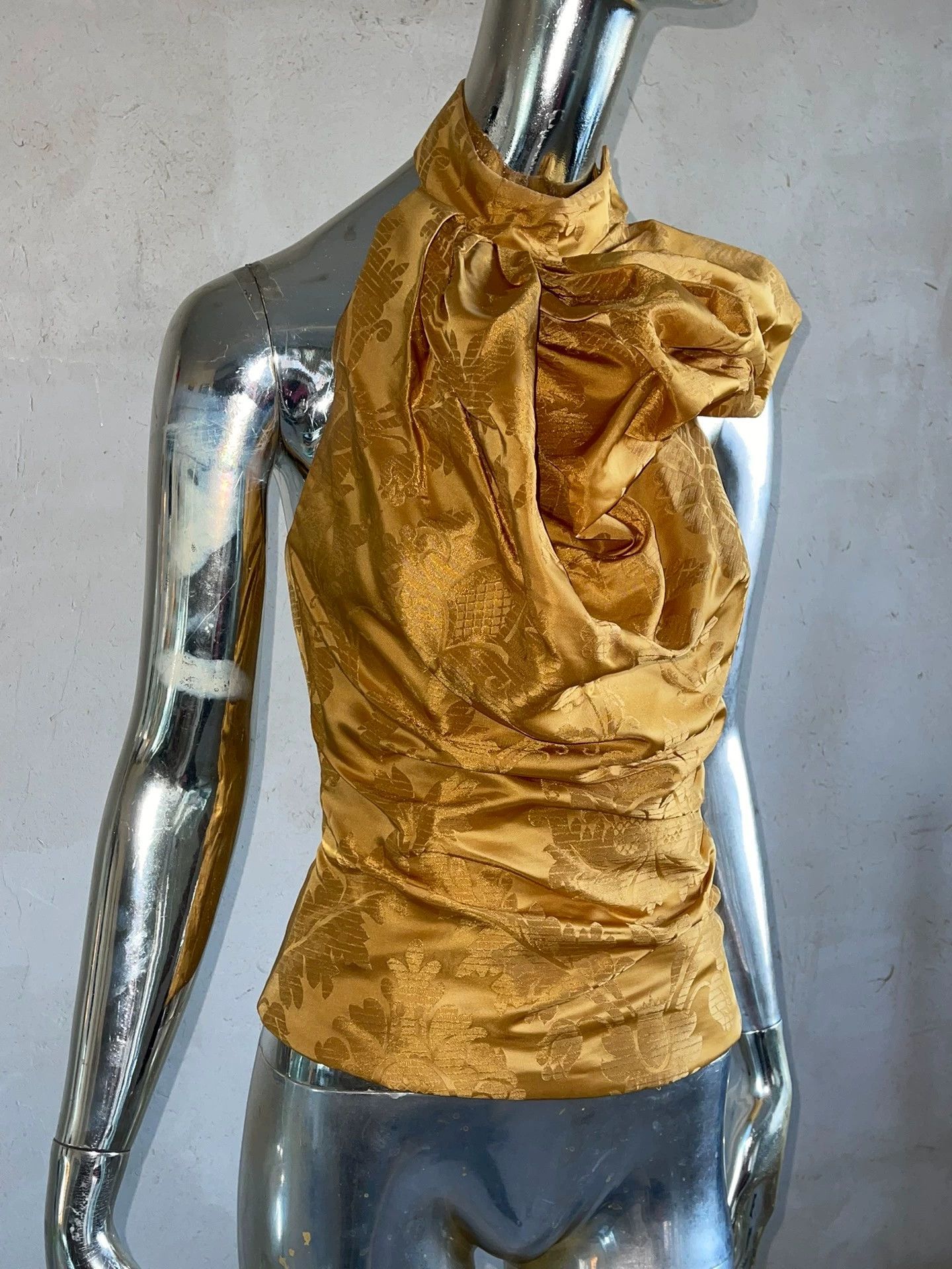 Vivienne Westwood Vivienne Westwood Golden Deformed Neck Harness Women's42 Size M / US 6-8 / IT 42-44 - 3 Thumbnail