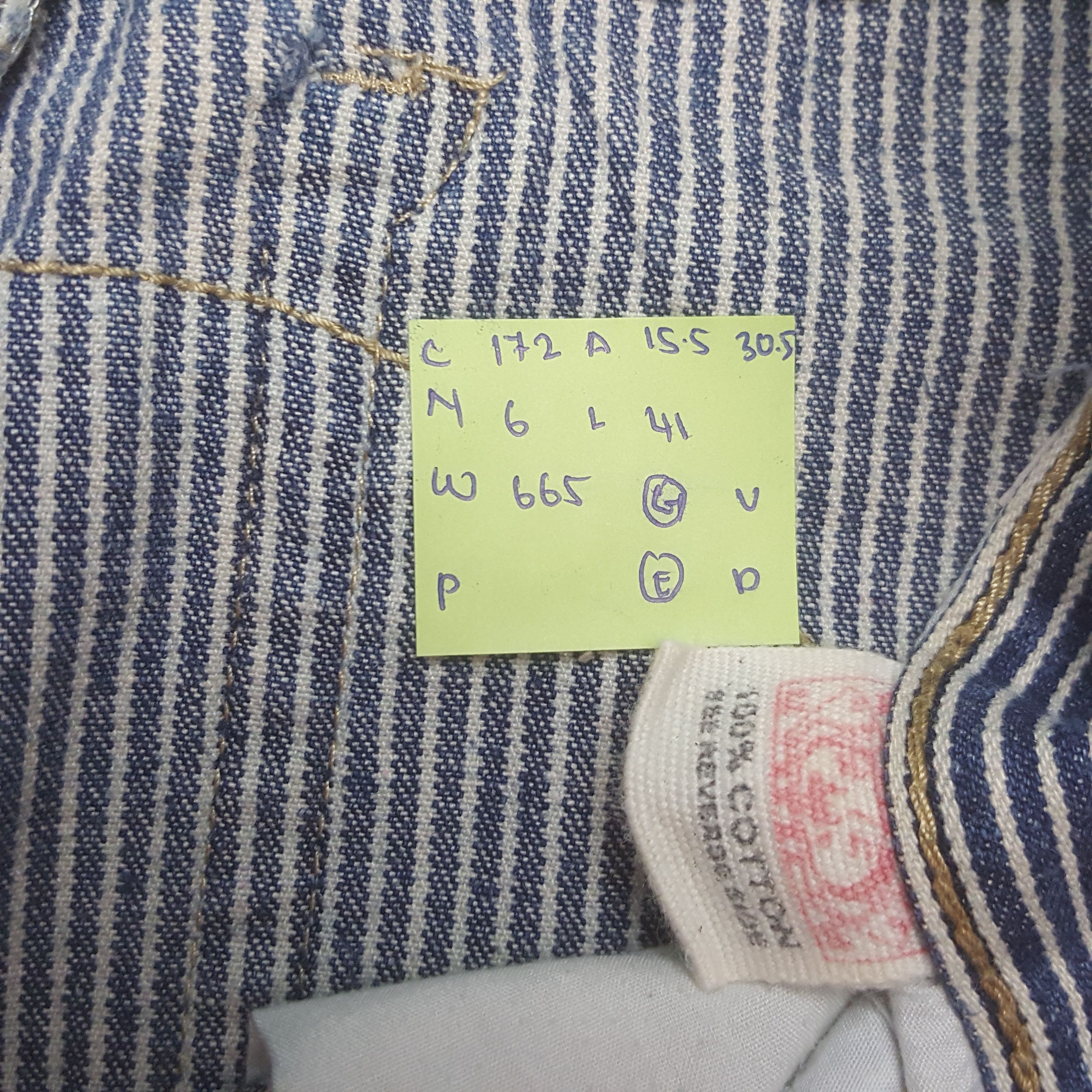 Japanese Brand Vintage Evisu Japanese Brand No 2 Daicock Denim Jeans Size US 31 - 8 Thumbnail