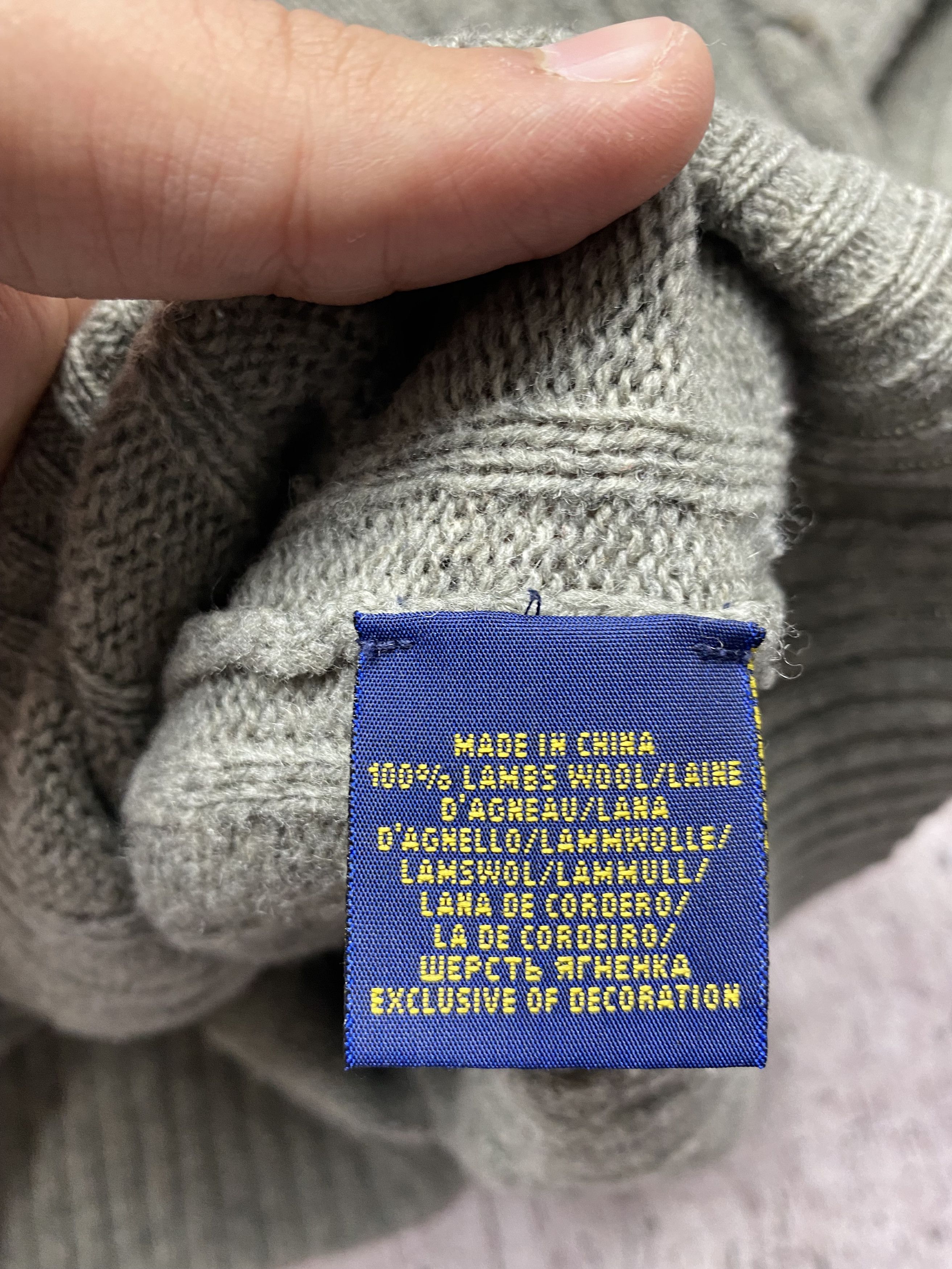 Polo Ralph Lauren Vintage Polo Ralph Lauren Wool Knit Sweater Size US M / EU 48-50 / 2 - 5 Thumbnail