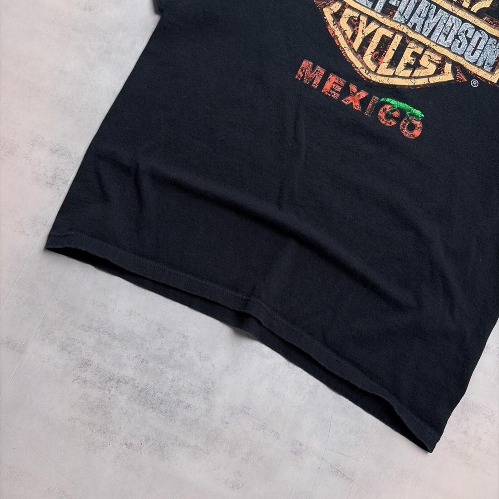 Harley Davidson Y2K Harley Davidson Grunge Cabo San Lucas Biker T-Shirt Size US L / EU 52-54 / 3 - 4 Thumbnail
