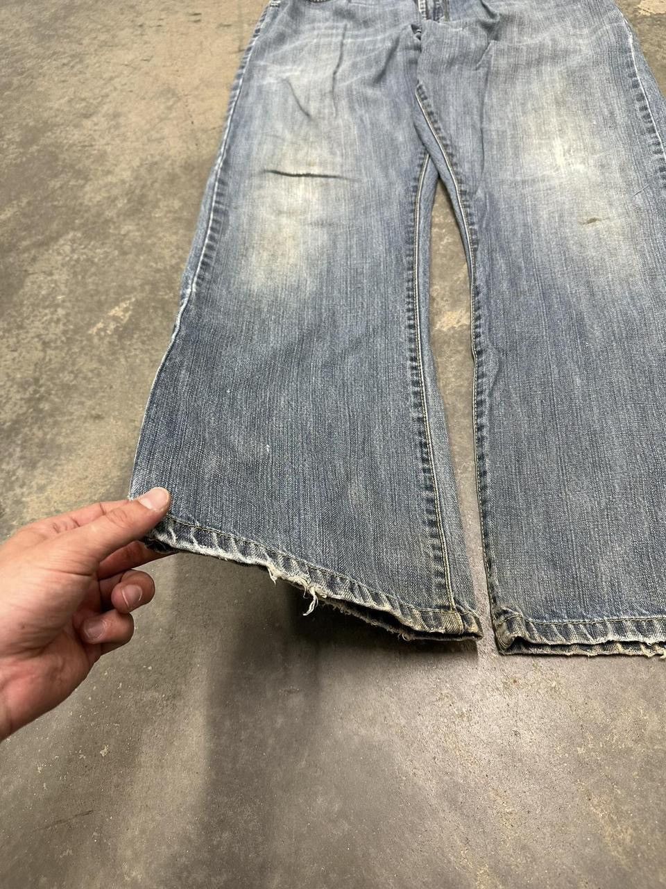 Lee Vintage Lee Bootcut Baggy Grunge Denim Size 34 Size US 34 / EU 50 - 2 Thumbnail